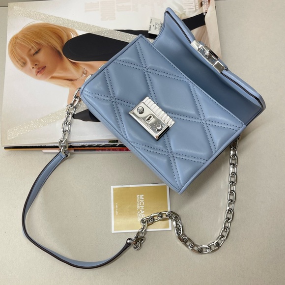 (new+tag) Michael Kors Serena small flap crossbody / shoulder bag - Picture 11 of 14